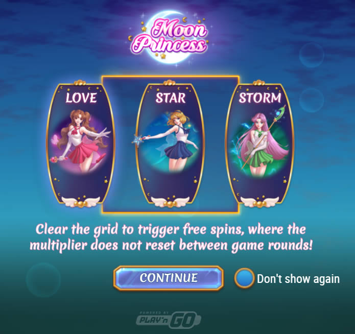 ムーンプリンセススロット