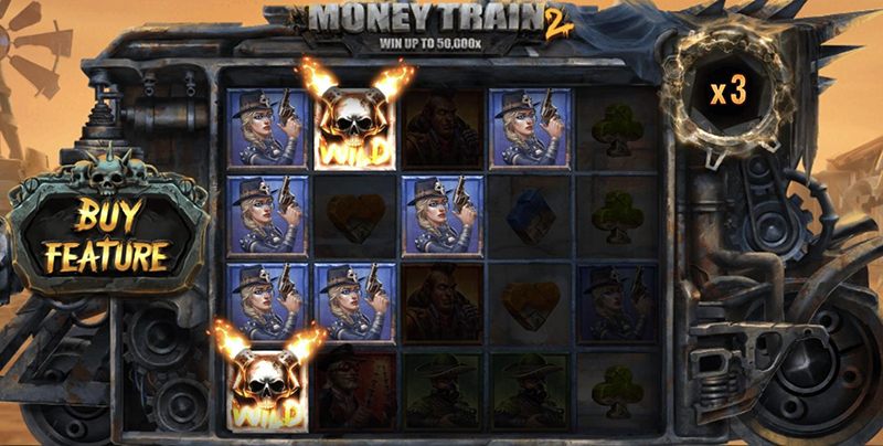 爆発力が高いスロット マネートレイン2